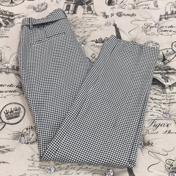 PRABAL GURUNG SIMONE Belted Houndstooth Pants - Picture 12 of 12